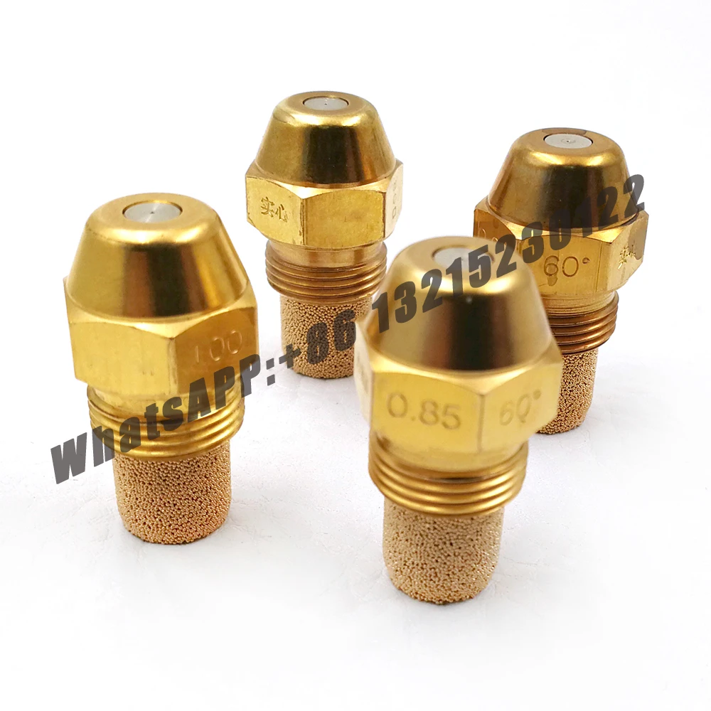 

5 Pieces 45,60,80 degree nozzle 7.5-15 usgal/h burner oil nozzle, waste oil burner nozzle