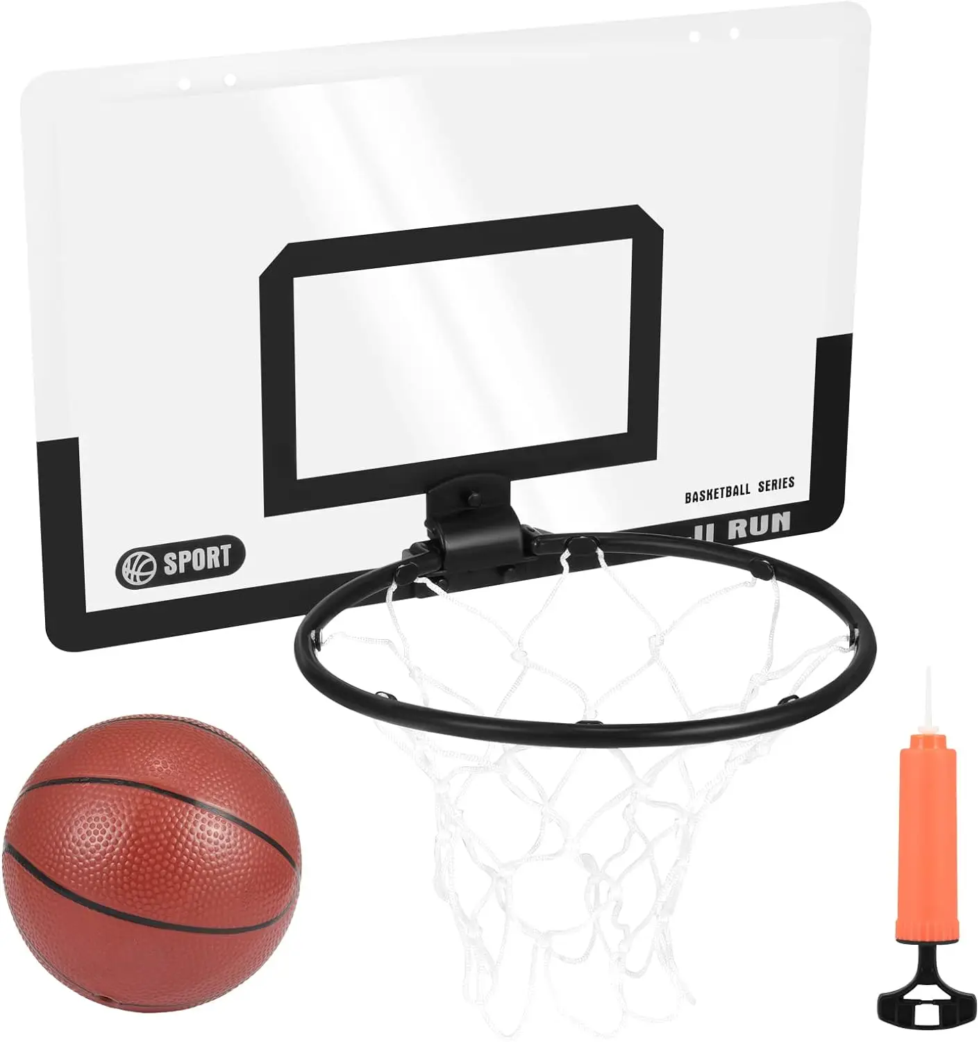 Basketball Hoop for Children, Mini Foldable Basketball Hoop, Equipped with Ball and Pump, Indoor Basketball Hoop for Girls, Boys