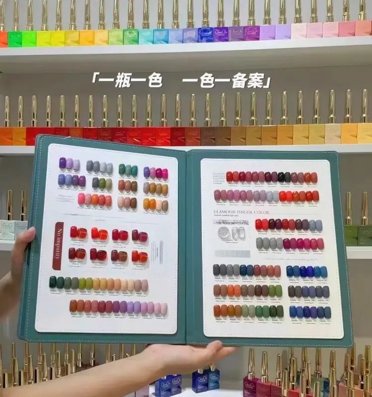 엘레아노스 15ml 네일 젤 폴리쉬 세트 (컬러 디스플레이 포함) 매니큐어 네일 살롱 도매 젤 네일 폴리쉬 쏙 오프 UV LED 젤 키트