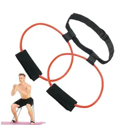 Taekwondo Core Strength Training Belts, Arms Legs Stretching Straps, 20 to 60 Lbs Resistance Bands for Martial Arts & Jiu Jitsu
