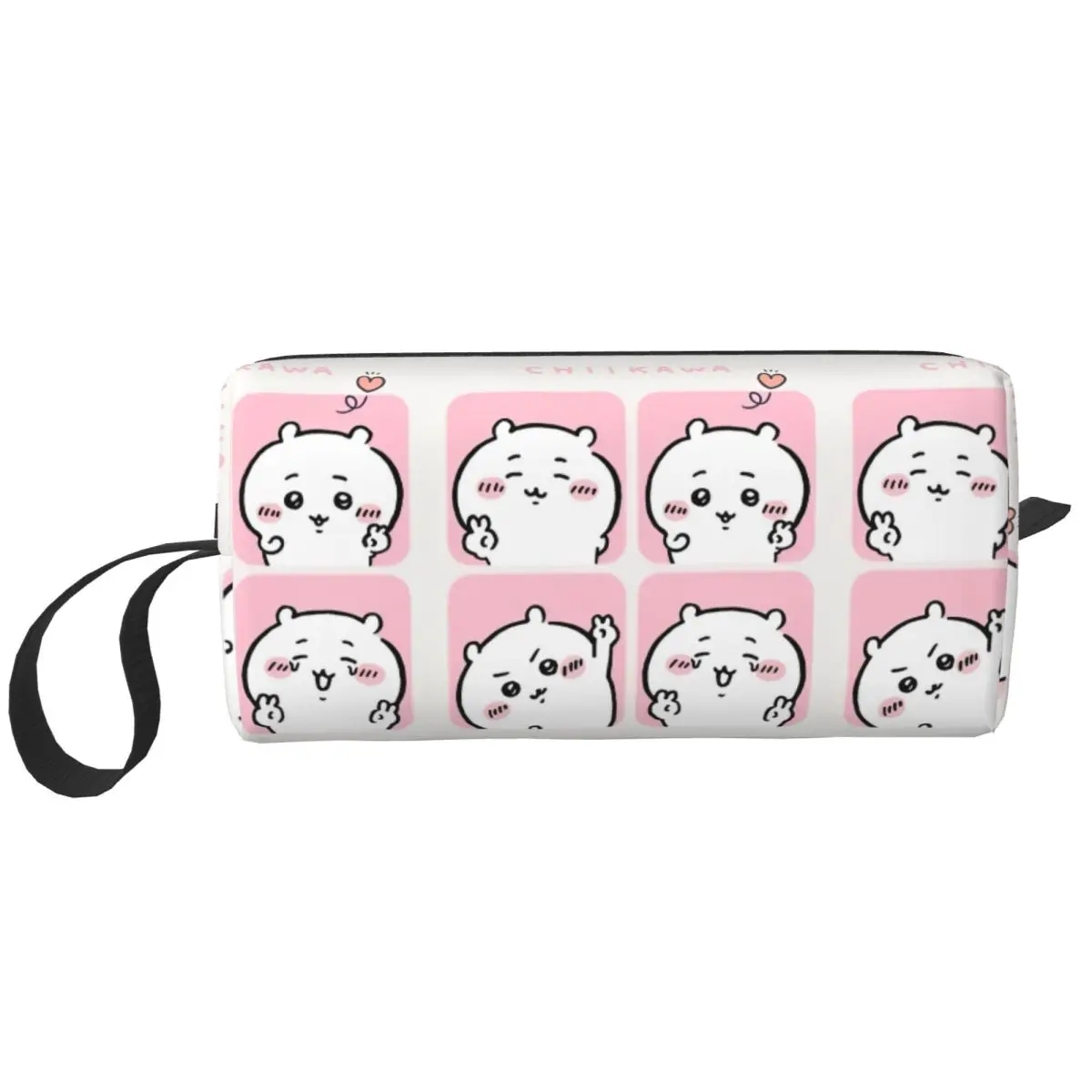 Cute Chiikawa Kawaii Cartoon Cosmetic Bag for Women Makeup Bags Japanese Anime Travel Waterproof Toiletry Bag Organizer Merch