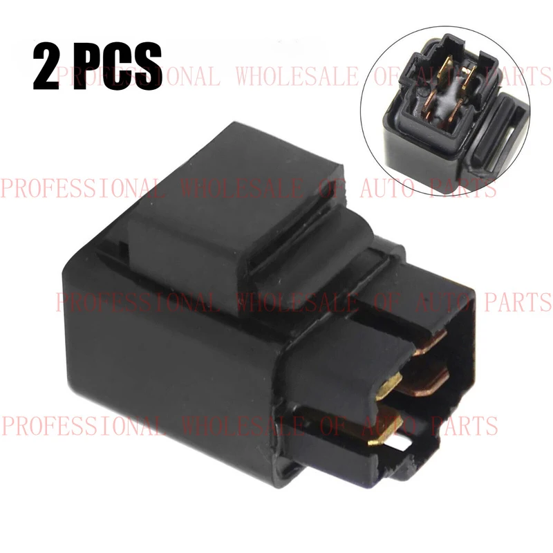 V+ 2X Fuel Pump Fan Off Relay Fit For Suzuki DL650 DL1000 SV650 SV1000 38740-24X50