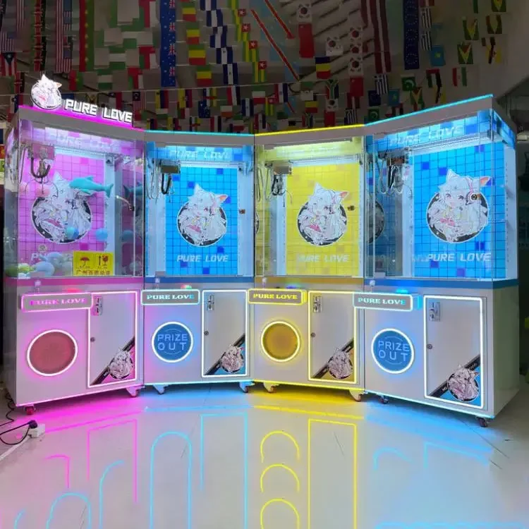 

Стандартная аркадная машина с монетоприемником Машина с когтями медведя Плюшевые игрушки Машина для ловли крана