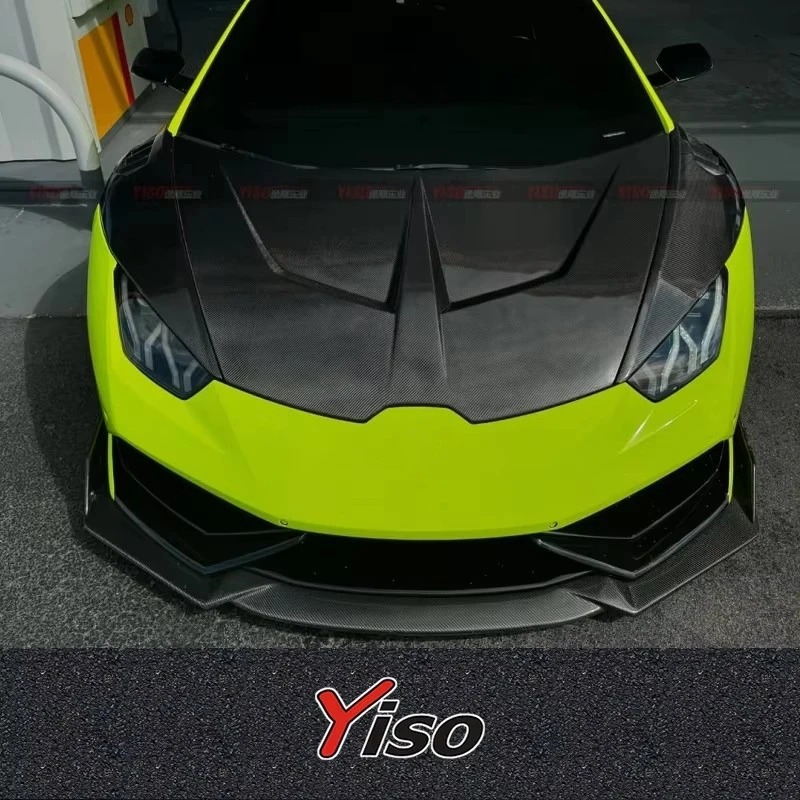 

Applicable to the dry carbon fiber hood modification of the LP580 610 Huracan model 1016 hood and engine hood