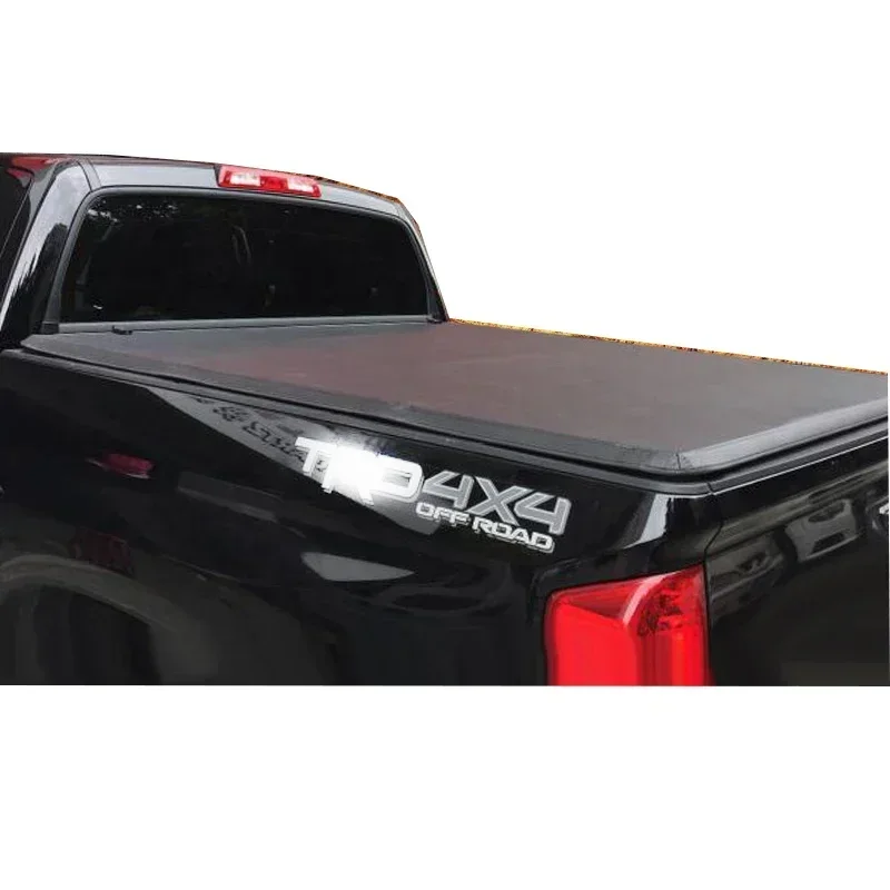 PVC soft Tri-fold Pickup Tonneau Cover For Great Wall Pao GWM POER Cannon hilux vigo revo d-max ranger triton L200