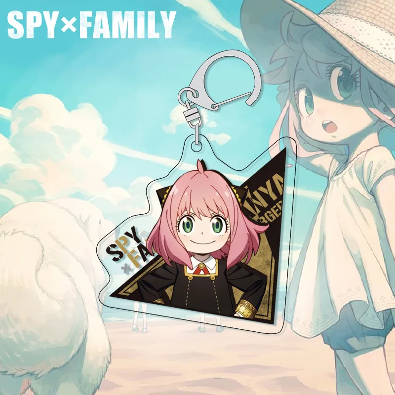 SPY×FAMILY Anya Keychain Acryl - Anime Merchandise Keychain บทวิจารณ์และราคา