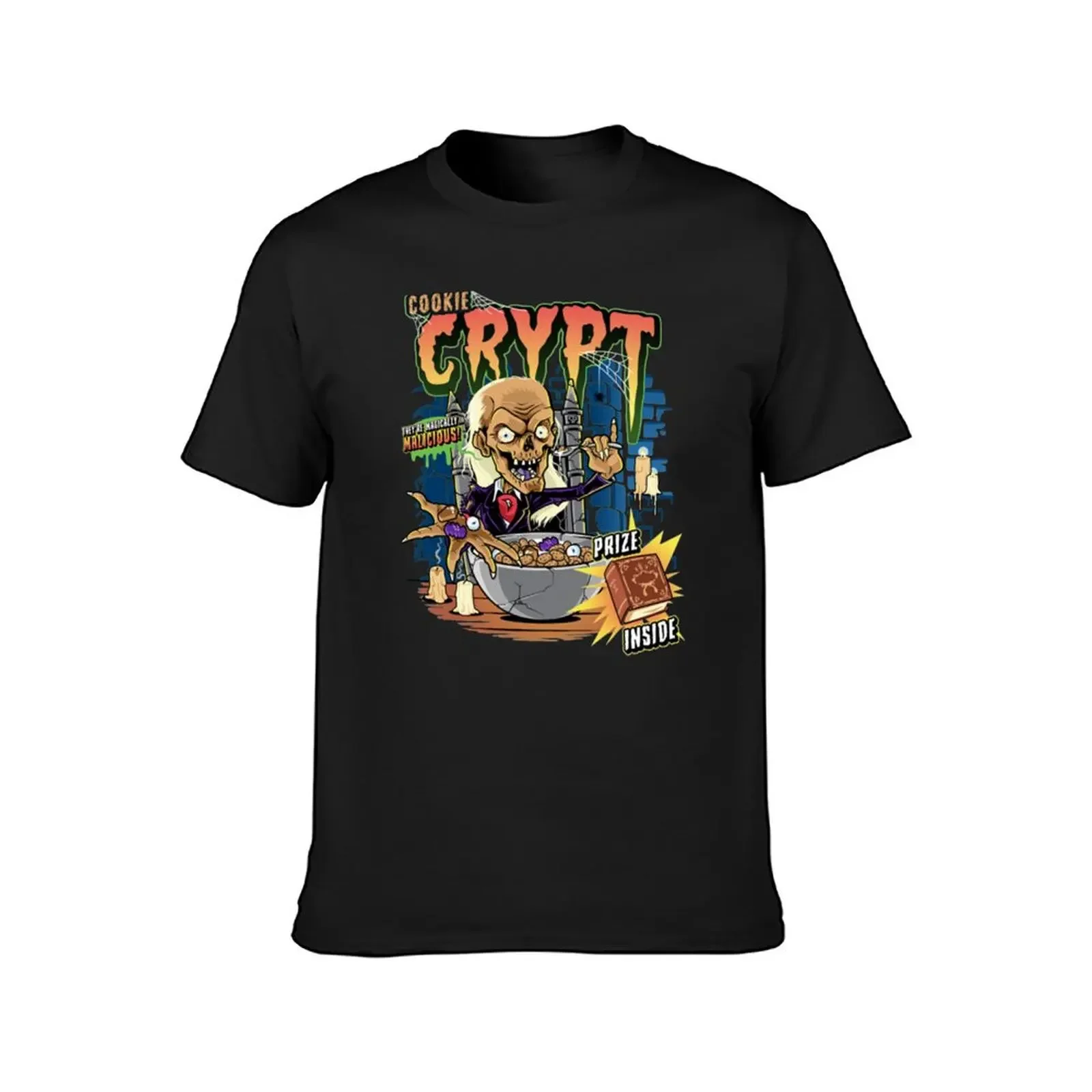 Tales From The Crypt Cookie Crypt Cereal T-Shirt cheap stuff custom shirt boys animal print vintage t shirt men