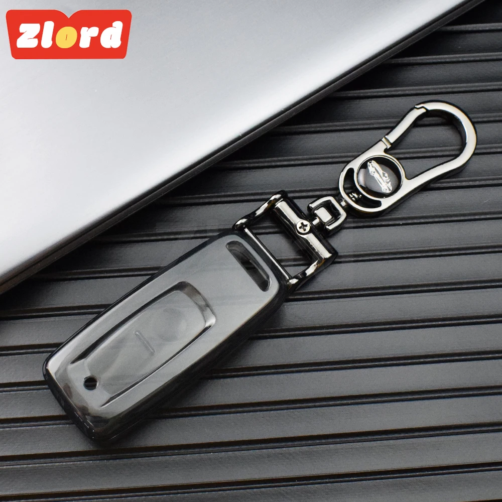 Motorcycle Transparent Remote Key Cover Shell Fob Key Case For Honda ADV 150 PCX 125 Switch ADV Wrench 350 PCX160 VISION SH350