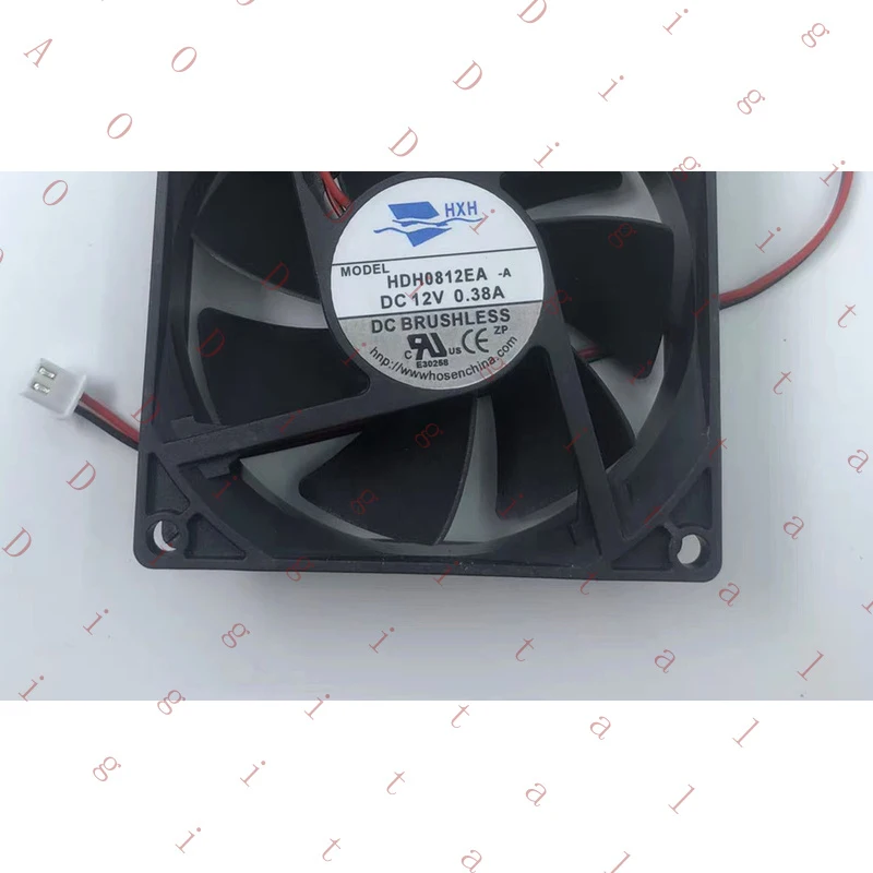 

L... 1PCS New FOR HXH HDH0812EA -A 12V 0.38A 2-wire Cooling Fan#QW