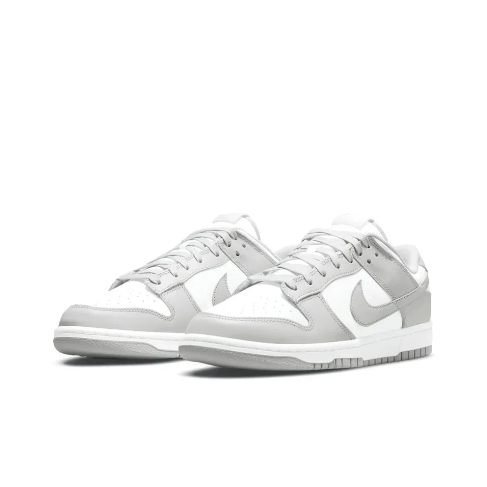 Nike Dunk Low uomo donna scarpe da skateboard Sneakers classiche Unisex grigio bianco