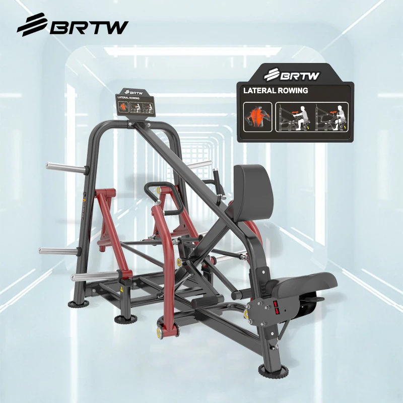 

Rower Seated Rowing Machine Plate Loaded Gym Equipment Resistance Gym Fitness Rower Machine