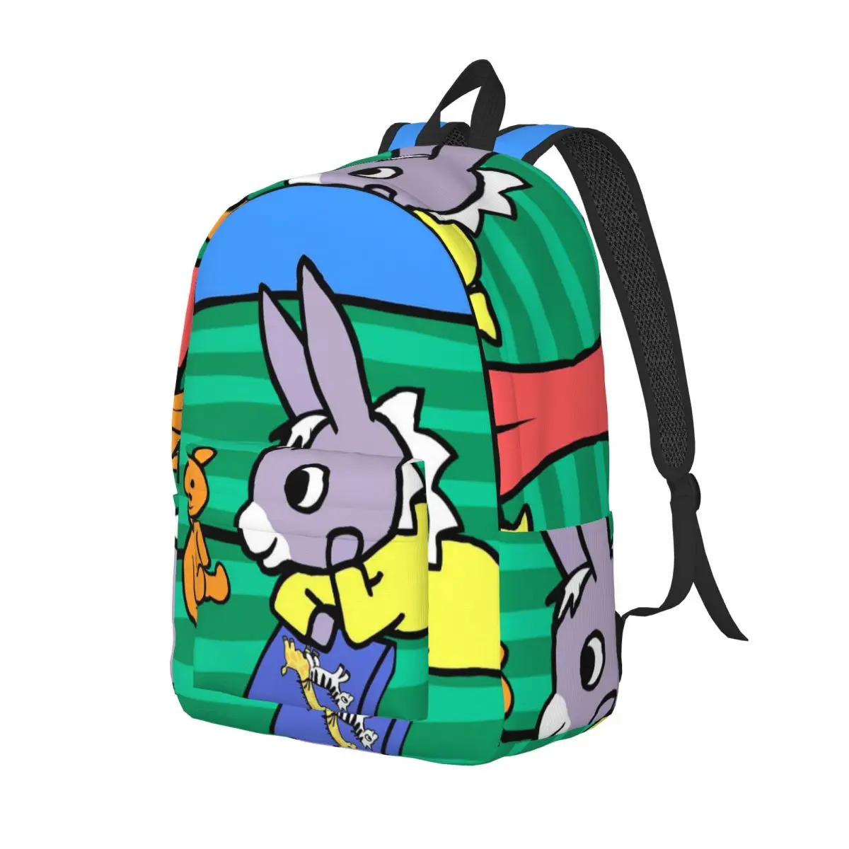 Trotro Cartoon Anime for Teens Student School Bookbag Daypack Middle High College with Pocket
