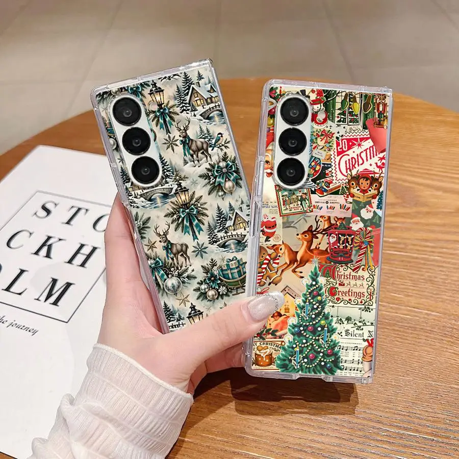 Transparent Soft Phone Cover Case for Samsung Galaxy Z Fold 8 Z Fold 4 Z Fold 5 Z Fold 3 5G Z Fold 8 Ultra Z Fold 7 Z Fold 6