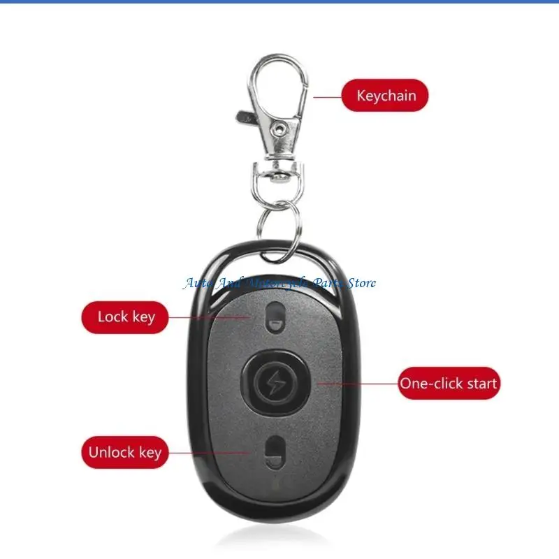 P9FD Universal Anti Theft Alarm Waterproof for 3 Wheel Motorcycles 1 Touch Start