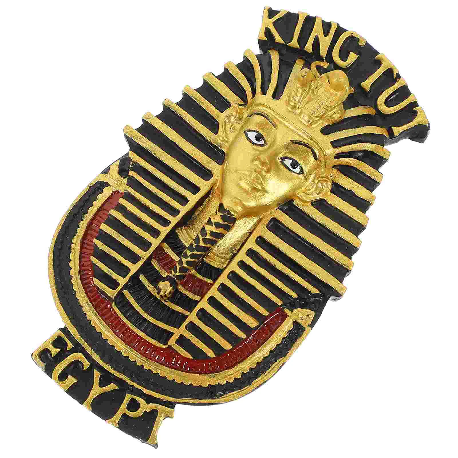 Fridge Magnet Exquisite Decor Pharaoh Egypt Style Magnets Refrigerator Sticker Decorative Adorn Household Home Ornament