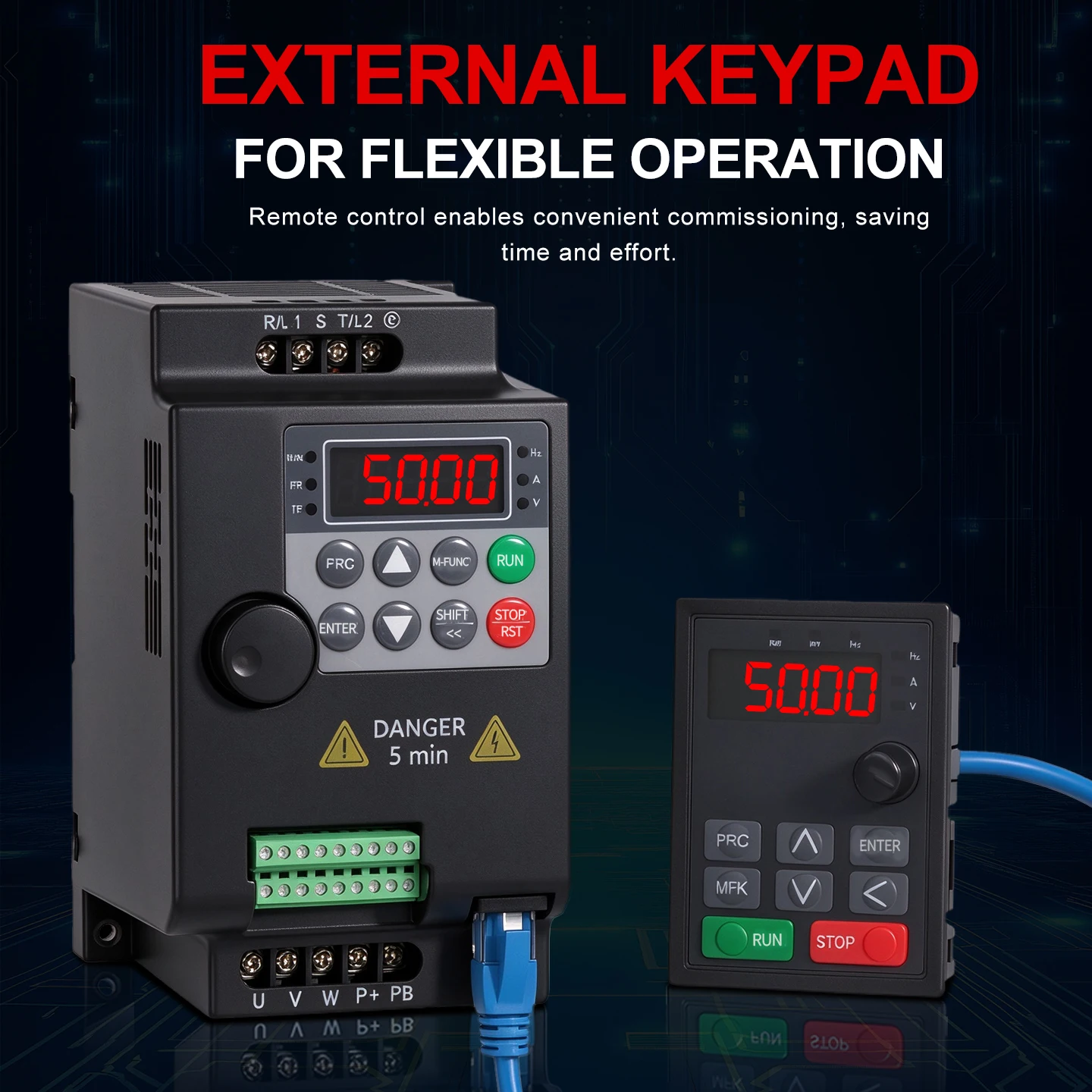 SUSWE VFD 380V Or 220V  Variable Frequency Drive Converter Inverter 0.75/1.5/2.2/3.7/4/5.5/7.5/11 KW Motor Speed Controller