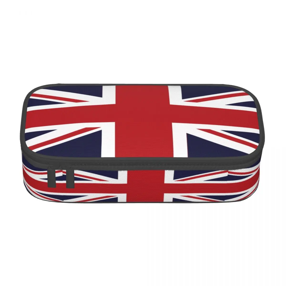 Custom Union Jack Flag Of The UK Korean Pencil Case Large Capacity United Kingdom British Pencil Box Students Stationery