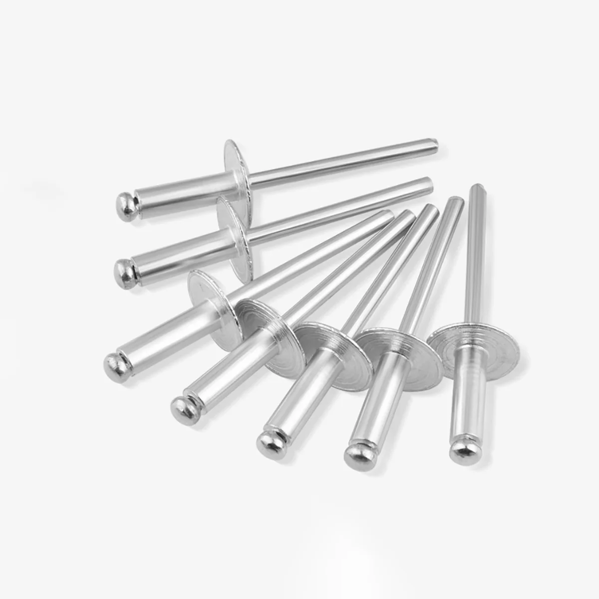 Aluminium-Rundkopf-Nieten mit großer Krempe