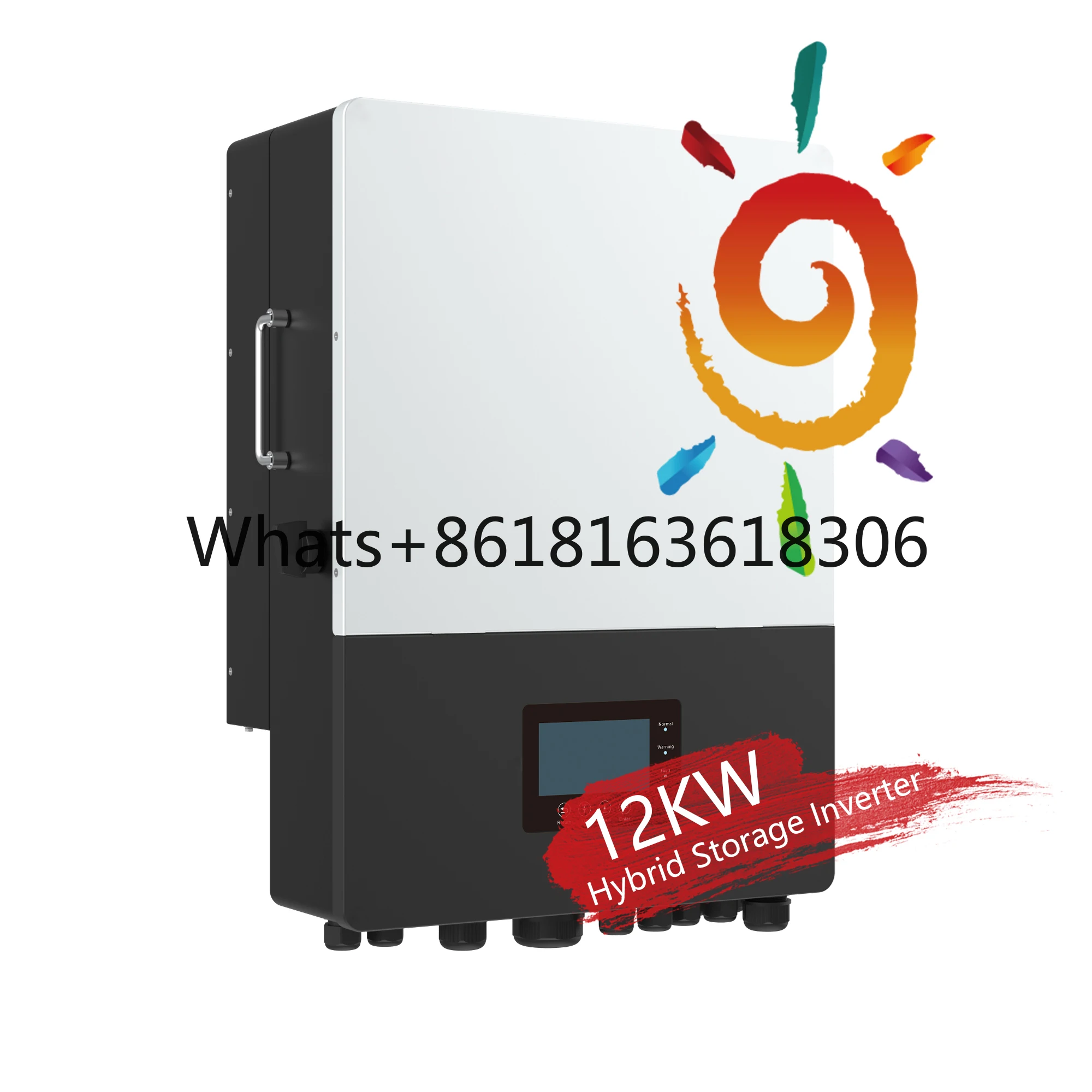 High Quality 12KW Hybrid Storage PV Inverter Batteries 250Ah Solar Power Inverter For Home