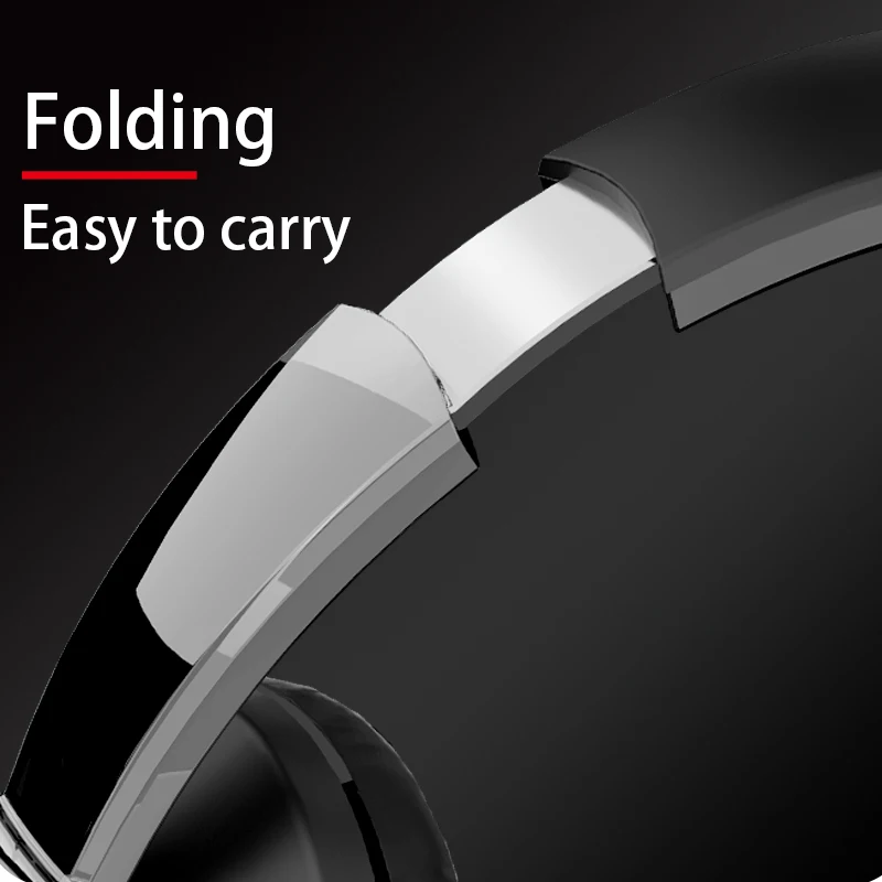 Bluetooth Headphone Wireless Earphone Noise Cancel H3 Pro max Headset with Mic 20 Hours Playback Music Game Foldable Support TF