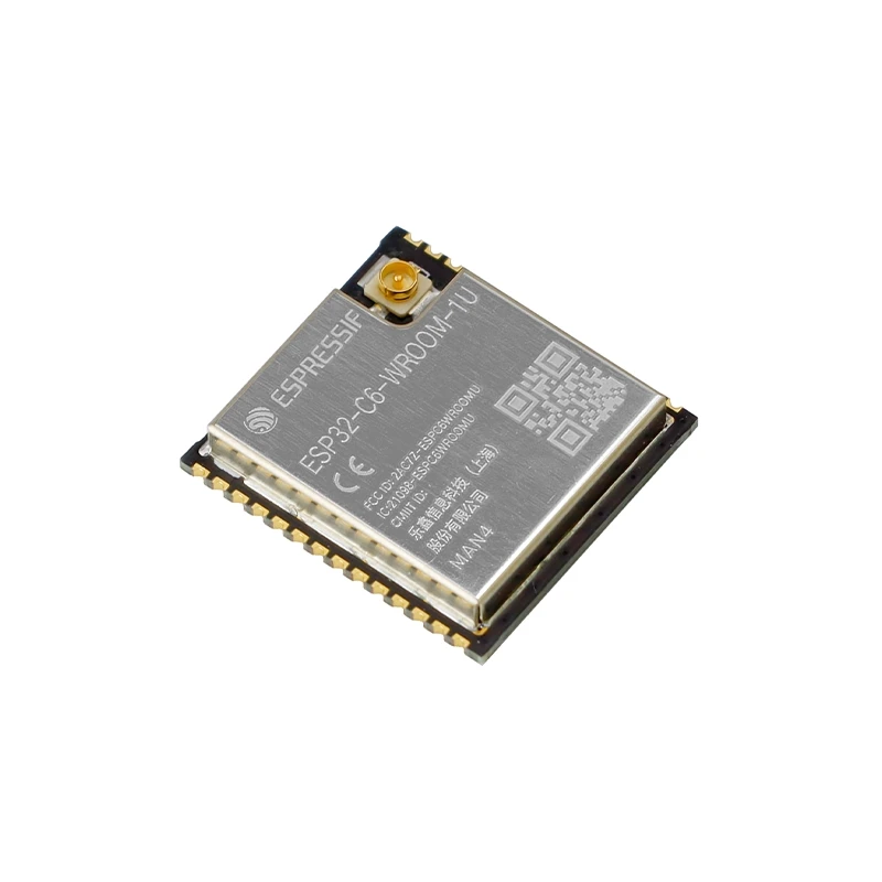 ESP32-C6-WROOM-1U Module 1U-N4 1U-N8 4MB 8MB Espressif ESP32-C6 Series Support WiFi&Bluetooth BLE 5 ESP32 ESP