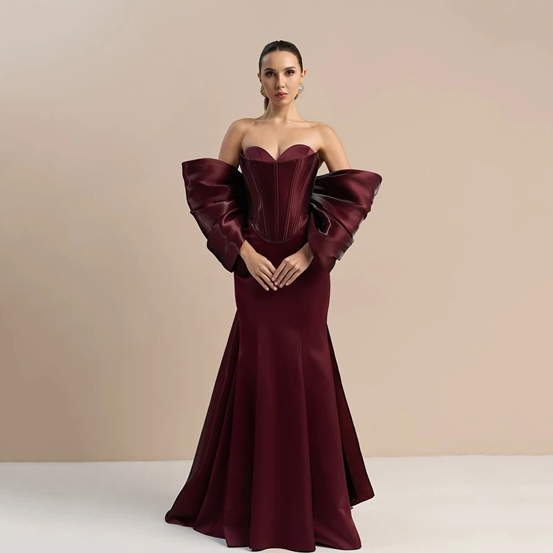 

Eightree Saudi Arabia Mermaid Prom Dresses Sweetheart Corset Back Evening Dress 2026 Night Cocktail Party Prom Gowns Customized