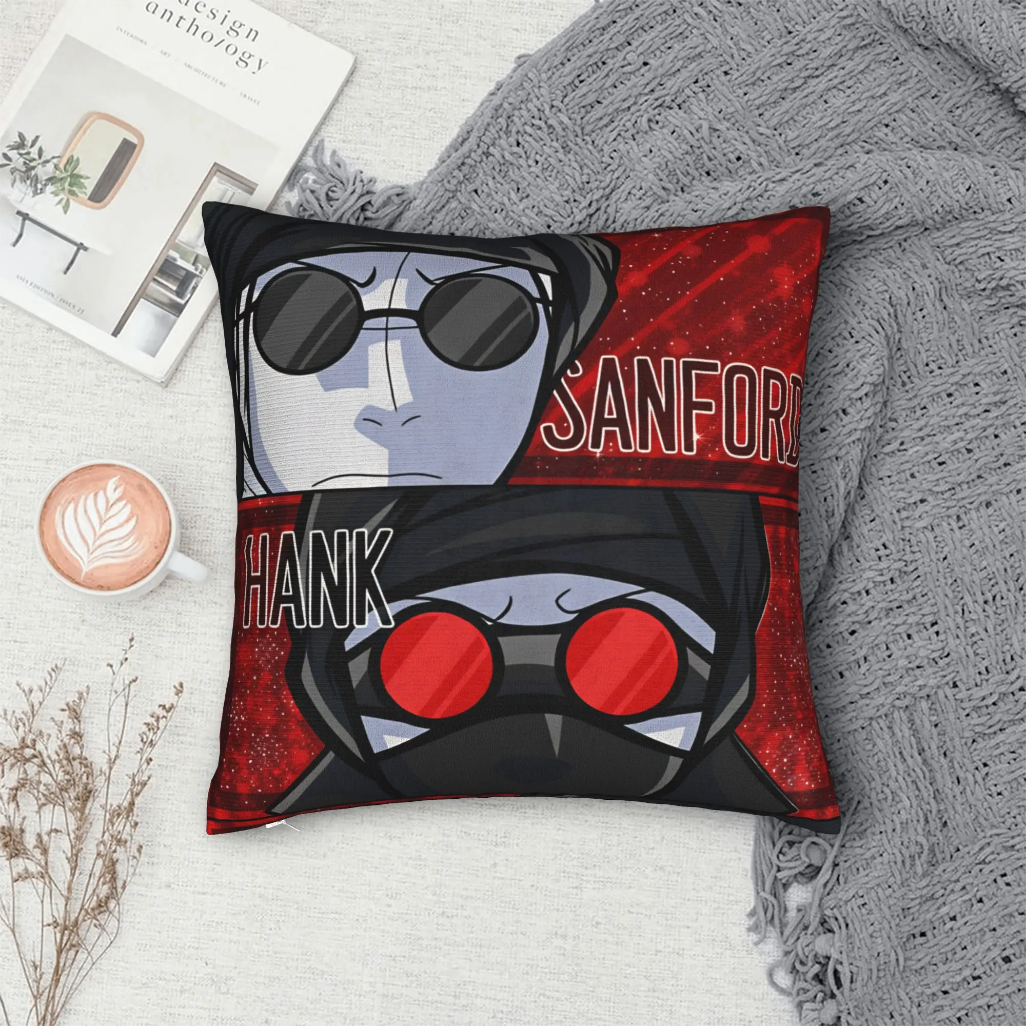 MADNESS COMBAT Pillow Case  Soft Pillow Cover Retro Trendy Cushion Cover For Sofa Home Decor
