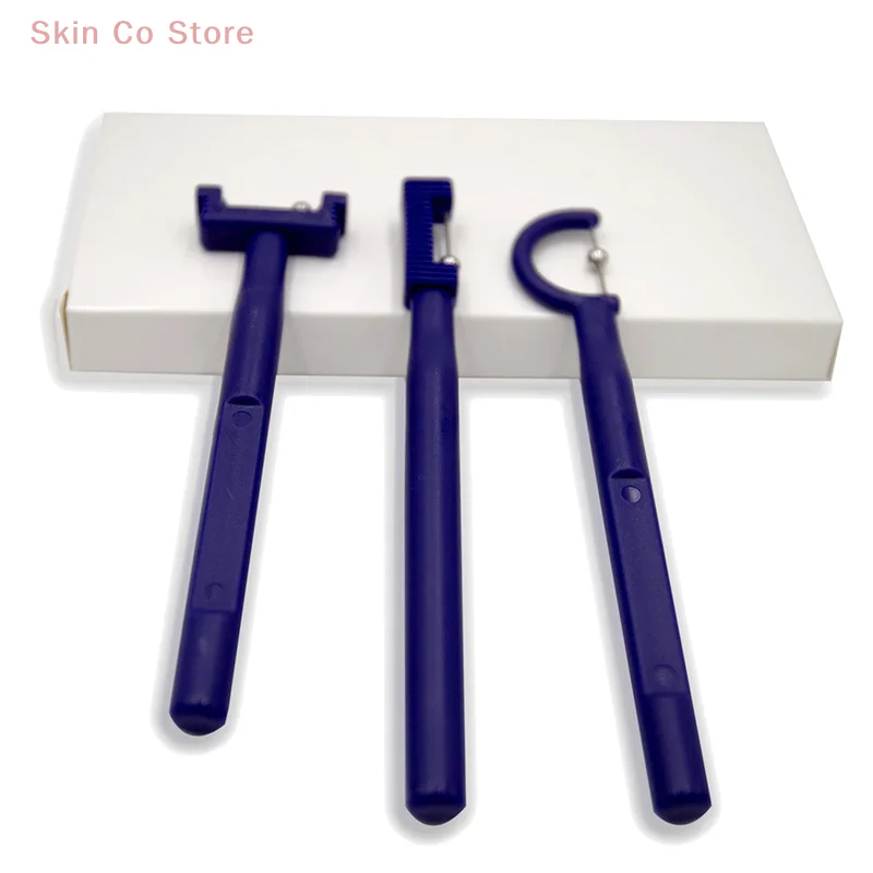 [CO]3Pcs Mouth Tongue Training Tool Mouth Muscle Training Tool Useful Retroflection Tongue Tip Exercise Oral Exercise[CO]