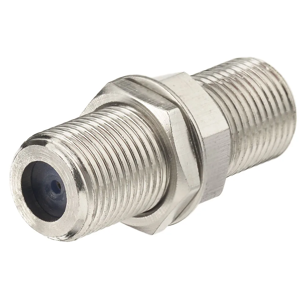 Superbat F Adapter F Female to Jack with Bulkhead Straight RF Coaxial Connector