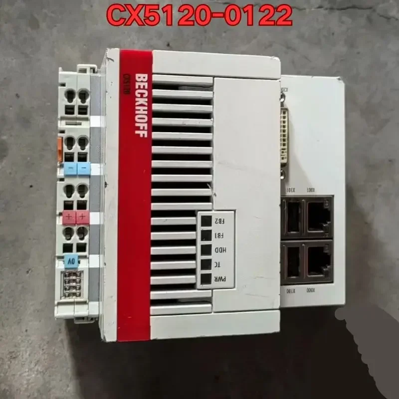 Second-hand PLC module CX5120-0122 function test is normal