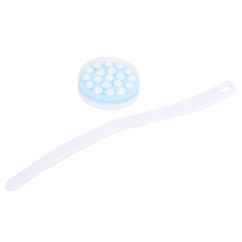 2X аппликатор для лосьона, массажный инструмент для ванны с длинной ручкой