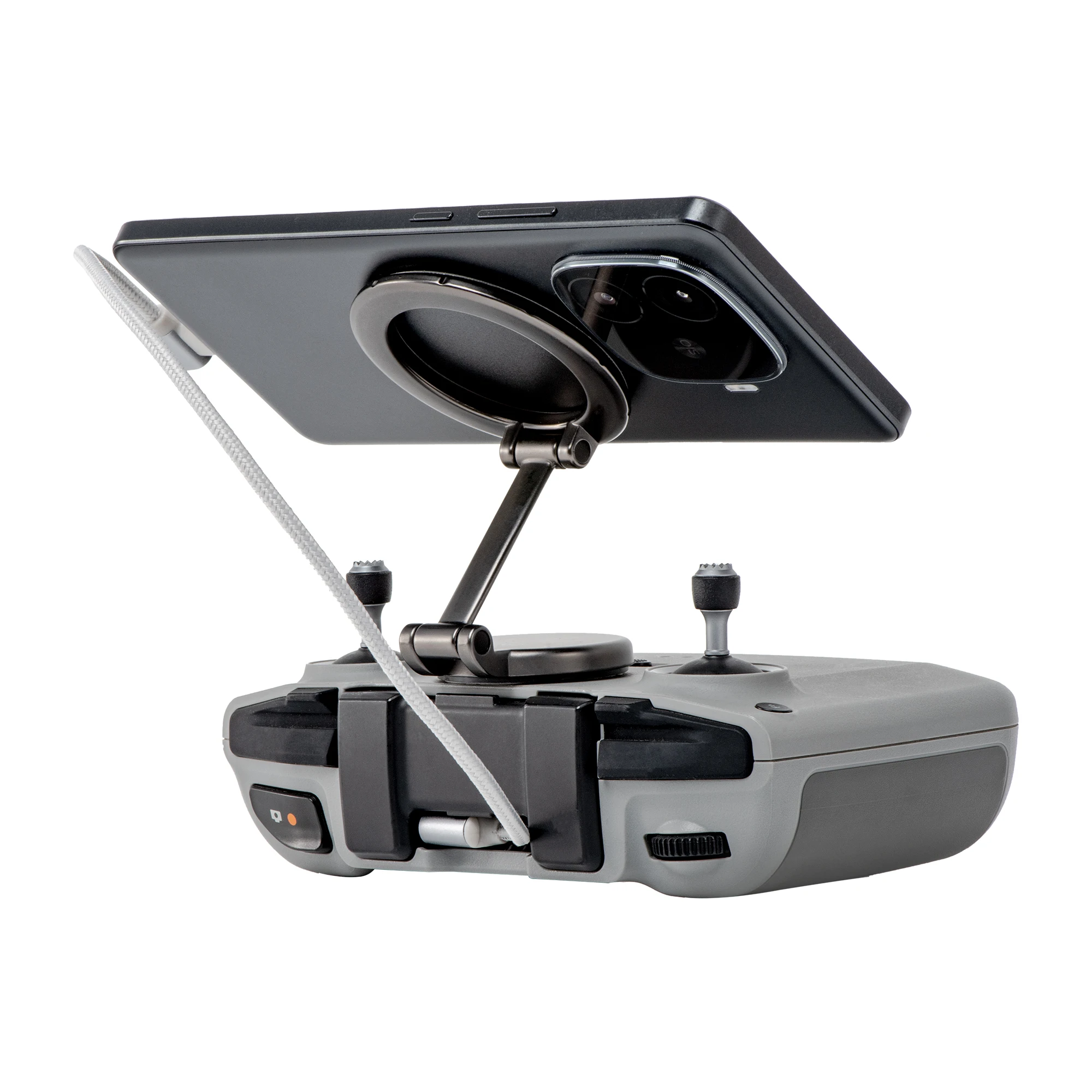 Regulowany magnetyczny uchwyt na telefon do pilota RC-N1 / N2 / N3 do dronów Neo 2, Mini 4 Pro/4K/3/2/2 SE Air 3S/3 - akcesoria — zdjęcie produktu 7