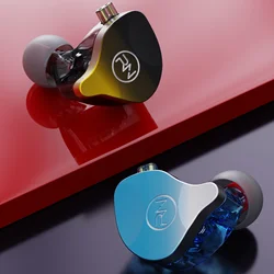 RevoNext RH-213 Plus 1DD+1BA HiFi Wired Best In-Ear Earphones Stereo Monitors Earbuds Headphones for Musicians Singers Drummers
