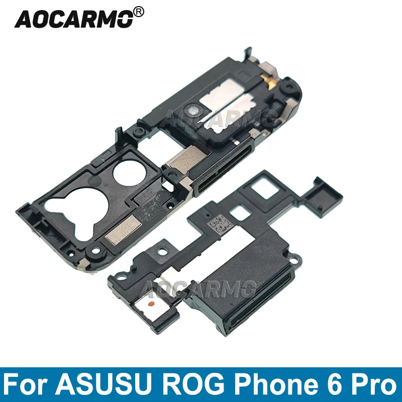 

Aocarmo For ASUS ROG Phone 6 Pro Rog 6Pro Top Earpiece Ear Speaker Bottom Loudspeaker Buzzer Ringer Replacement Parts