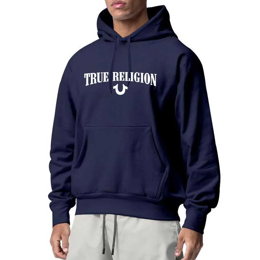 TRUE RELIGION толстовка с принтом для мужчин и женщин, модные толстовки с круглым вырезом, осенняя одежда в стиле хип-хоп, повседневная толстовка для пар