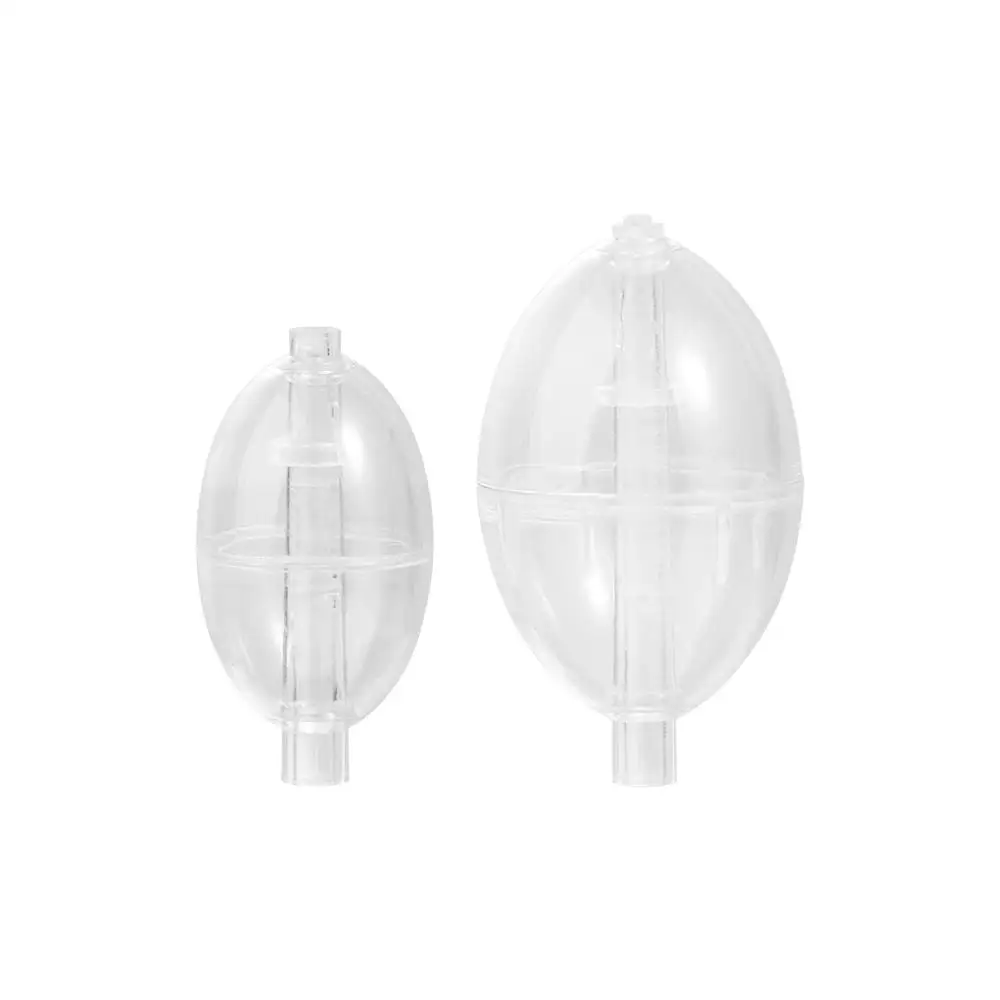 

Transparent Fishing Plastic Clear Surface Float Oval Plastic Transparent Oval Bubble Float Highly Sensitive Vertical