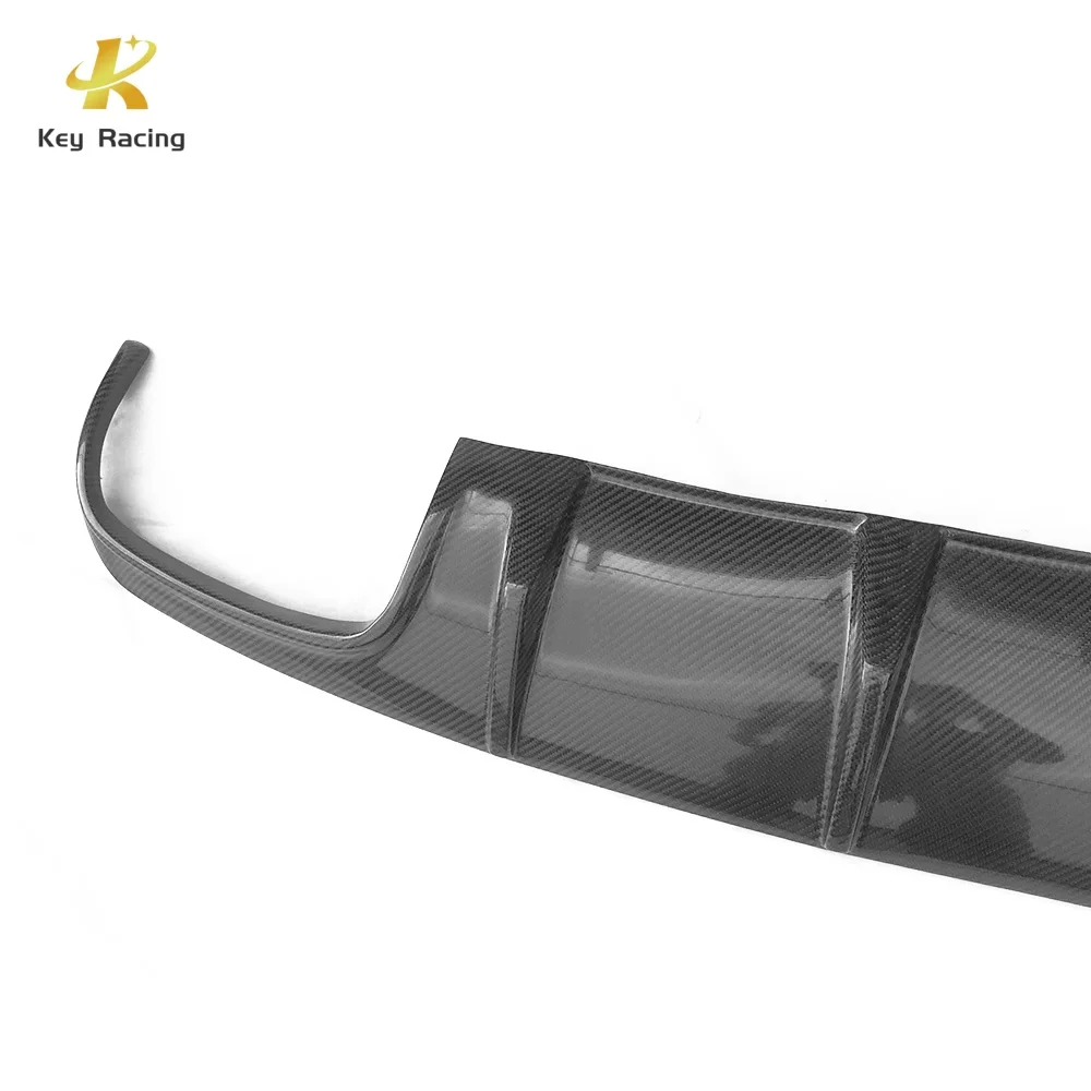 CLK W209 AMG Rear Bumper Diffuser Carbon Fiber Rear Diffuser Lip For Mercedes-Benz CLK W209 AMG