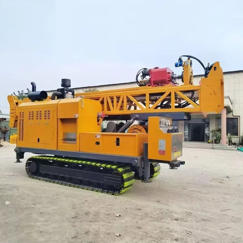 Fully Hydraulic Core Drilling Rig Compact Geotechnical Drill Reverse Circulation Sampling Mining Equipment