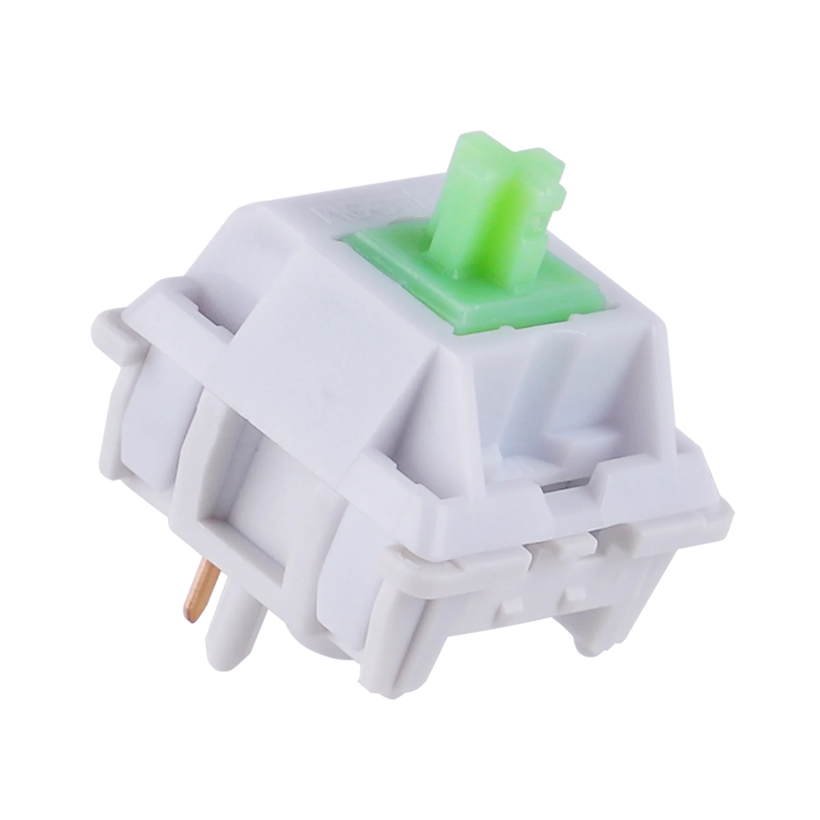 35 Pieces KiiBOOM Flick Linear Switch Set 45gf 5-Pin Pre-Lubed LY Stem Creamy Mechanical Switches Compatible with MX Keycaps