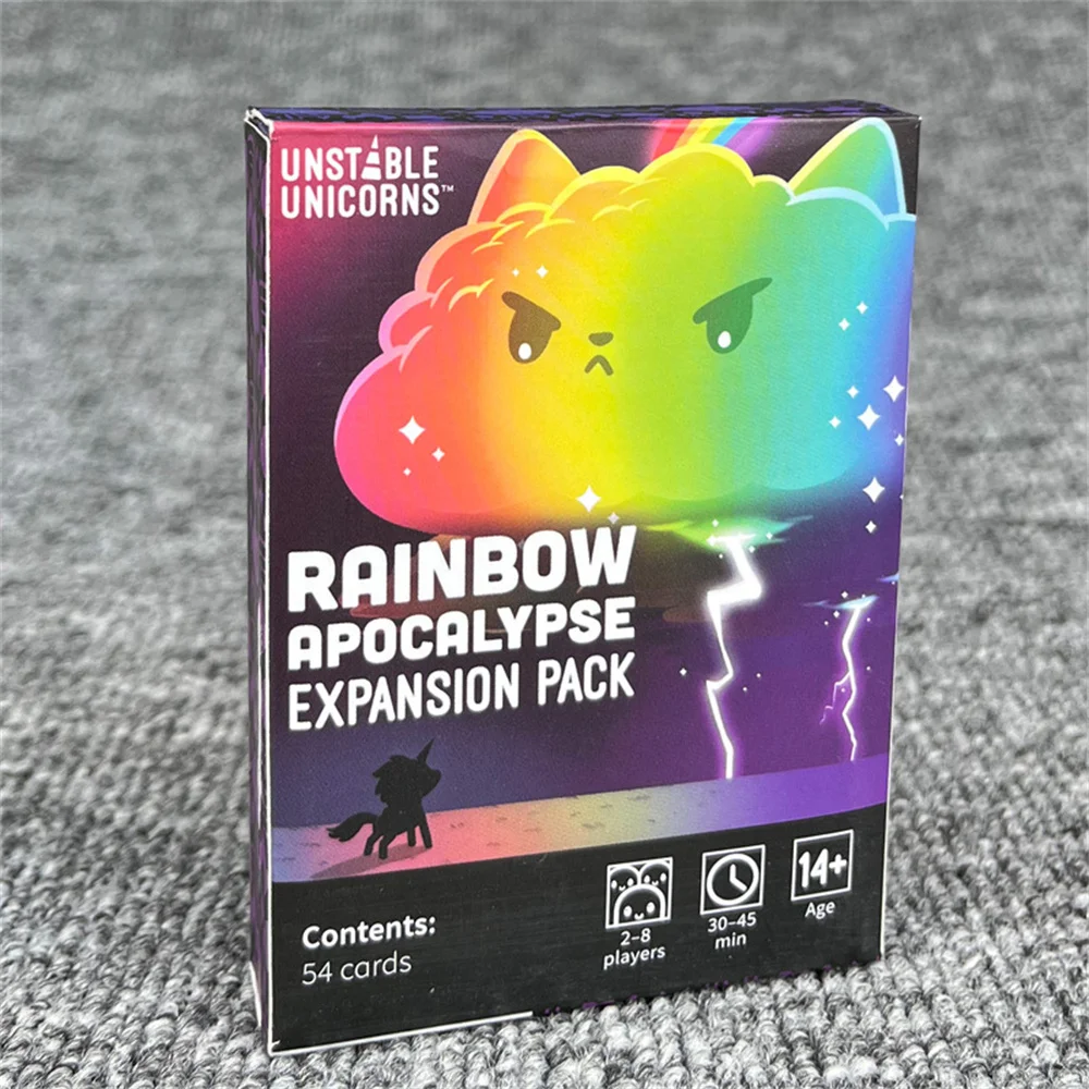 New Second Edition Unicorns Core Board Game Card And Dragons NSFW Rainbow Uncut Legend Expansion Pack