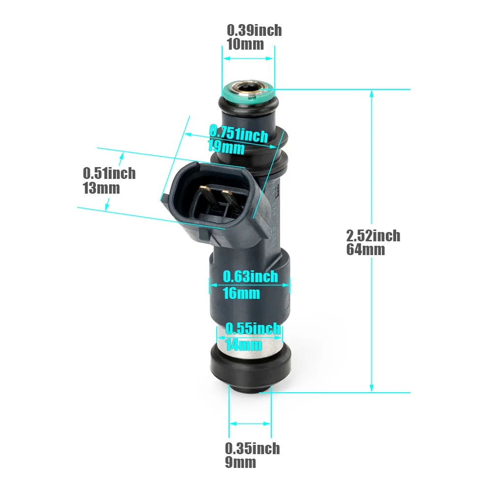 Fuel Injector Nozzle For Polaris Sportsman For Ranger 500 EFI 3089893 1003009 100-3009 100-3009 1003009