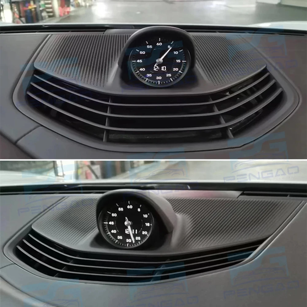 

Для Porsche Taycan 9J1 Chrono 2019-2023: Накладка на приборную панель (часы, секундомер, компас) – Модифицированные аксессуары для интерьера автомобиля