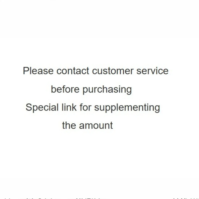 O link especial para pagamento extra/reenvio/taxa de envio - Não faça este link sem permissão