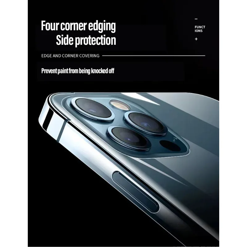 1-3 Stück Vollflächige Rückseiten-Hydrogelfolie für iPhone 17 ProMax 16 15 14 13 12 11 Pro Kratzfeste Rückseiten-Schutzfolie – Detail 7