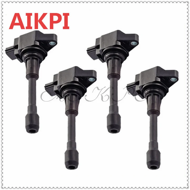 

4Pcs 22448-JA00C Car Ignition Coil For Nissan TIIDA Cube Altima X-Trail Rogue Versa Sentra Qashqai Infiniti M56 FX50 22448JA00C