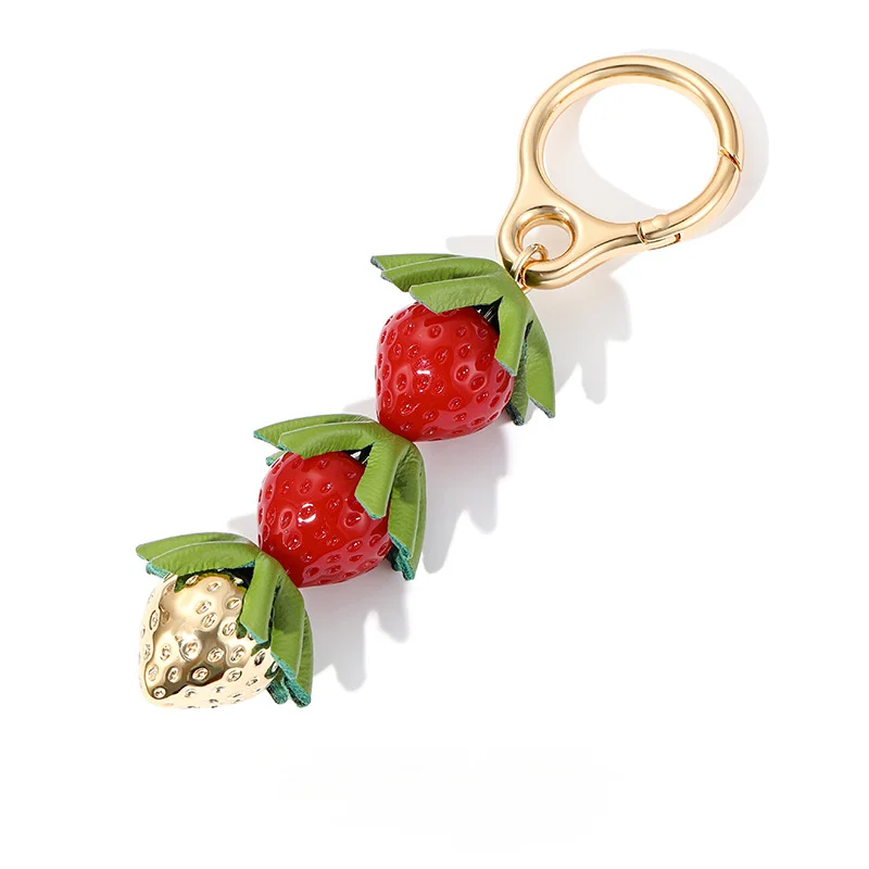 2026 New Luggage Accessories Suitable for Straw Woven Bags Versatile High-Quality Simulated Resin Pendants