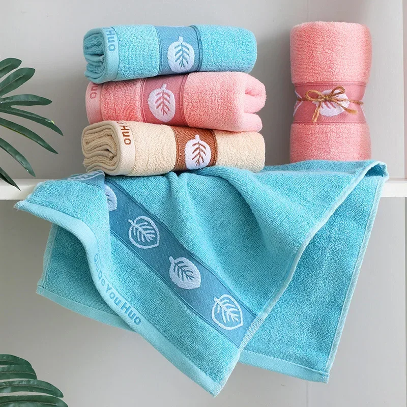 Cotton Wash Towel Cotton Absorbent Adult Bath Towels Solid Color Soft Friendly Face Hand Shower Towel For Bathroom WashclothHot