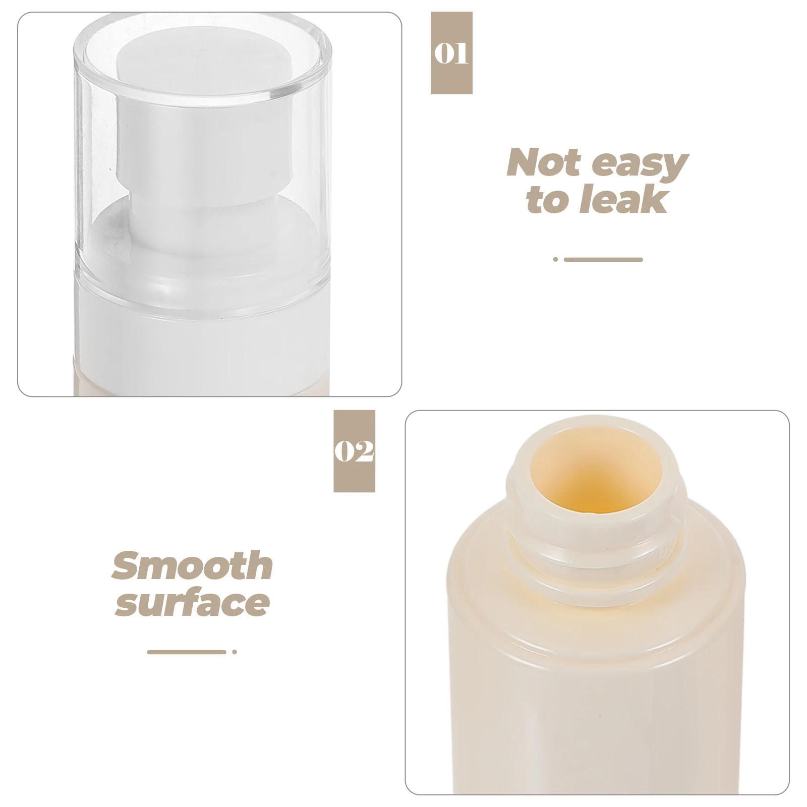 4개 휴대용 스프레이 병 100ml 빈 리필 가능한 플라스틱 미스트 스프레이어 여행용 메이크업 액체 재사용 가능한 소형 스프레이 병