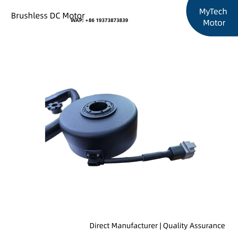 Permanent Magnet Brushless DC 12V 100RPM 7N.M Torque IP65 Flange Mount 50W Electric Steering Wheel Motor for 3rd/4th Gen