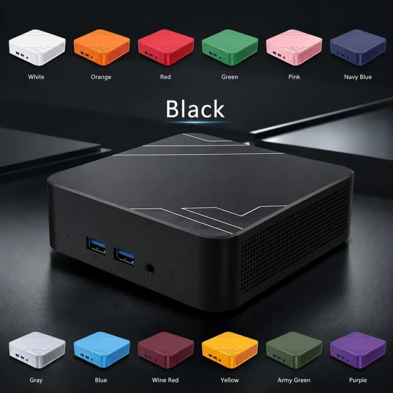 New Intel I9 10980HK Fast‑Boot Quick Loading 13 Kinds Color Mini Pocket PC 16GB RAM 1/2TB SSD WIFI6 BT5.2 Win11 4K